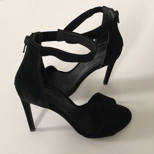 Jeffrey Campbell Suede Single Strap Heels Sz 8